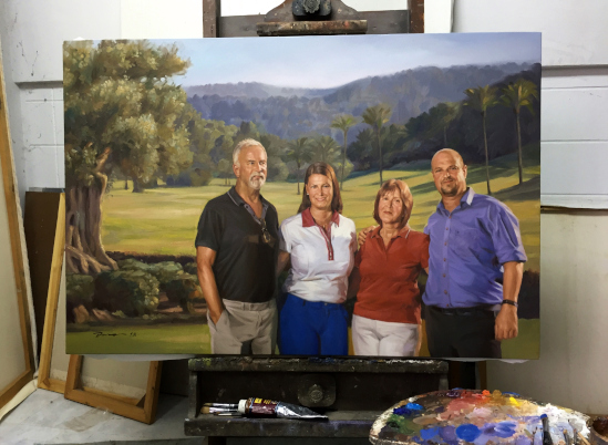 Portrait painting